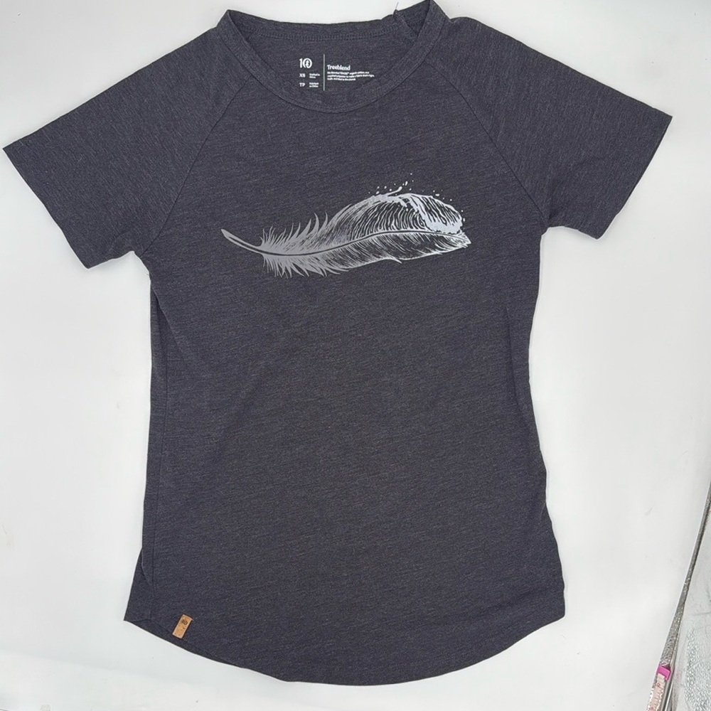 Feather Treeblend graphic T-Shirt xs